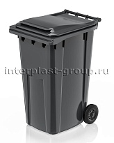 Контейнер для мусора 240 л серый облегченный 240 серый в Щелково