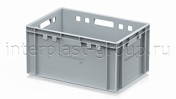 Ящик для мяса и колбасных изделий Е-3 серый в Щелково