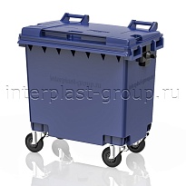 Мусорный контейнер 770 л синий 770 синий в Щелково