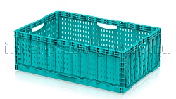 Ящик складной 600х400х220 бирюзовый