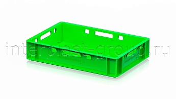 Ящик для мяса и колбасных изделий Е-1 светло-зеленый в Щелково