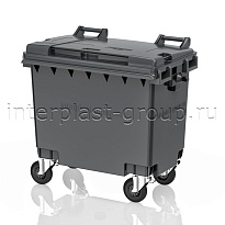 Контейнер для мусора 660 л серый 660 серый в Щелково