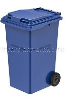 Контейнер для мусора 240 л синий 240 синий в Щелково