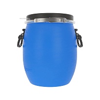 Бочка пластиковая 20 л с хомутом в Щелково