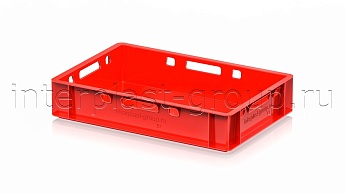 Ящик для мяса и колбасных изделий Е-1 красный в Щелково