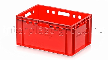 Ящик для мяса и колбасных изделий Е-3 красный в Щелково