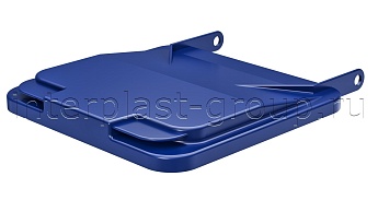 Комплект крышки для контейнера 120 л. синяя  синий в Щелково