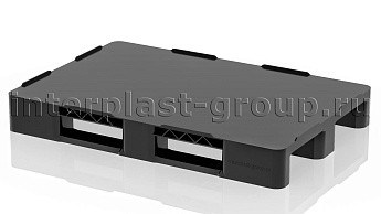 Поддон пластиковый сплошной на двух полозьях в Щелково