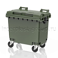 Контейнер для мусора 660 л зеленый 660 зеленый в Щелково