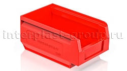 Складской лоток/контейнер для зап. частей, крепежей 165х100х75 красный