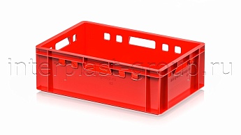 Ящик для мяса и колбасных изделий Е-2 красный в Щелково