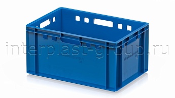 Ящик для мяса и колбасных изделий Е-3 голубой в Щелково