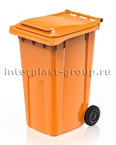 Контейнер для мусора 240 л оранжевый облегченный 240 оранжевый в Щелково Контейнер для мусора 240 л оранжевый облегченный 240 оранжевый в Щелково