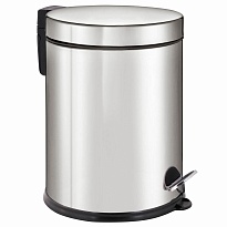 Ведро-контейнер для мусора урна с педалью LAIMA Classic Plus, 12 л, зеркальное в Щелково Ведро-контейнер для мусора урна с педалью LAIMA Classic Plus, 12 л, зеркальное в Щелково
