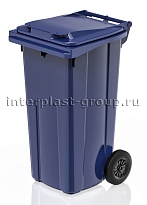 Мусорный контейнер 120 л синий 120 синий в Щелково