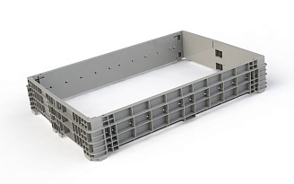 Складной пластиковый борт 1200х800х200 усиленный в Щелково Складной пластиковый борт 1200х800х200 усиленный в Щелково