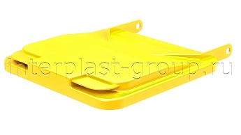 Комплект крышки для контейнера 120 л. желтая  желтый в Щелково
