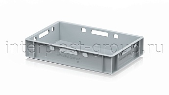 Ящик для мяса и колбасных изделий Е-1 серый в Щелково