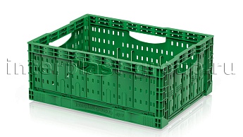 Ящик складной 4317 зеленый в Щелково